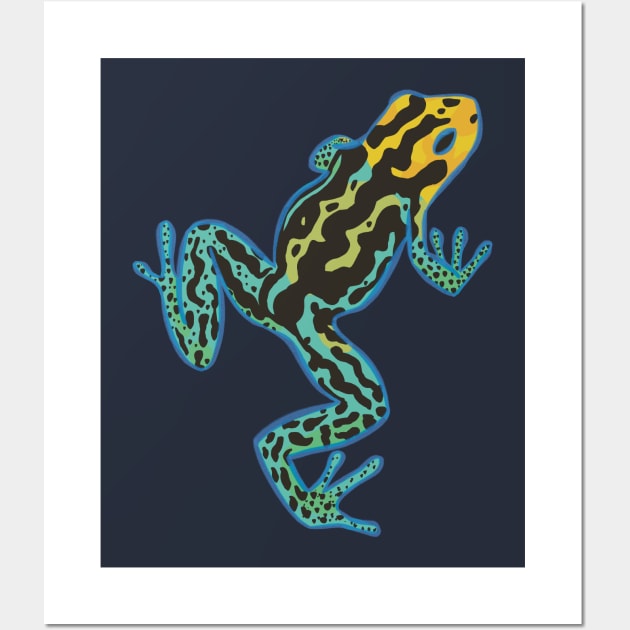 Poison Dart Frog Wall Art by danyellysdoodles